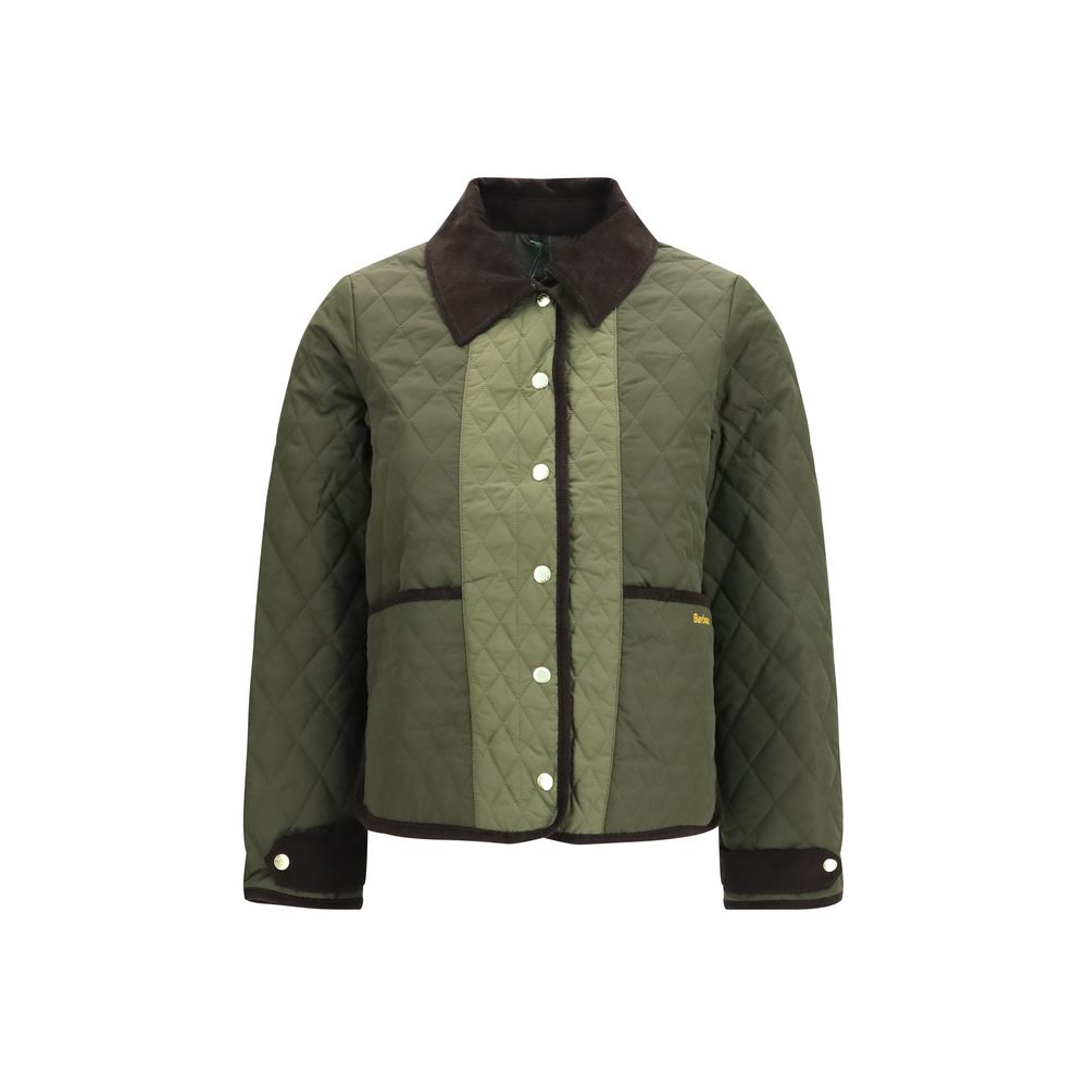 Barbour Zweifarbige Polyesterjacke