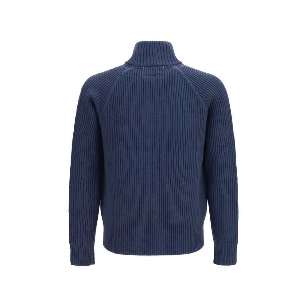 Parajumpers Blaue Shell-Jacke aus Polyamid