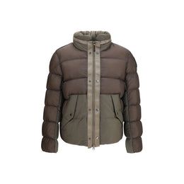 Parajumpers Zweifarbige Polyamid-Steppjacke in voller Länge