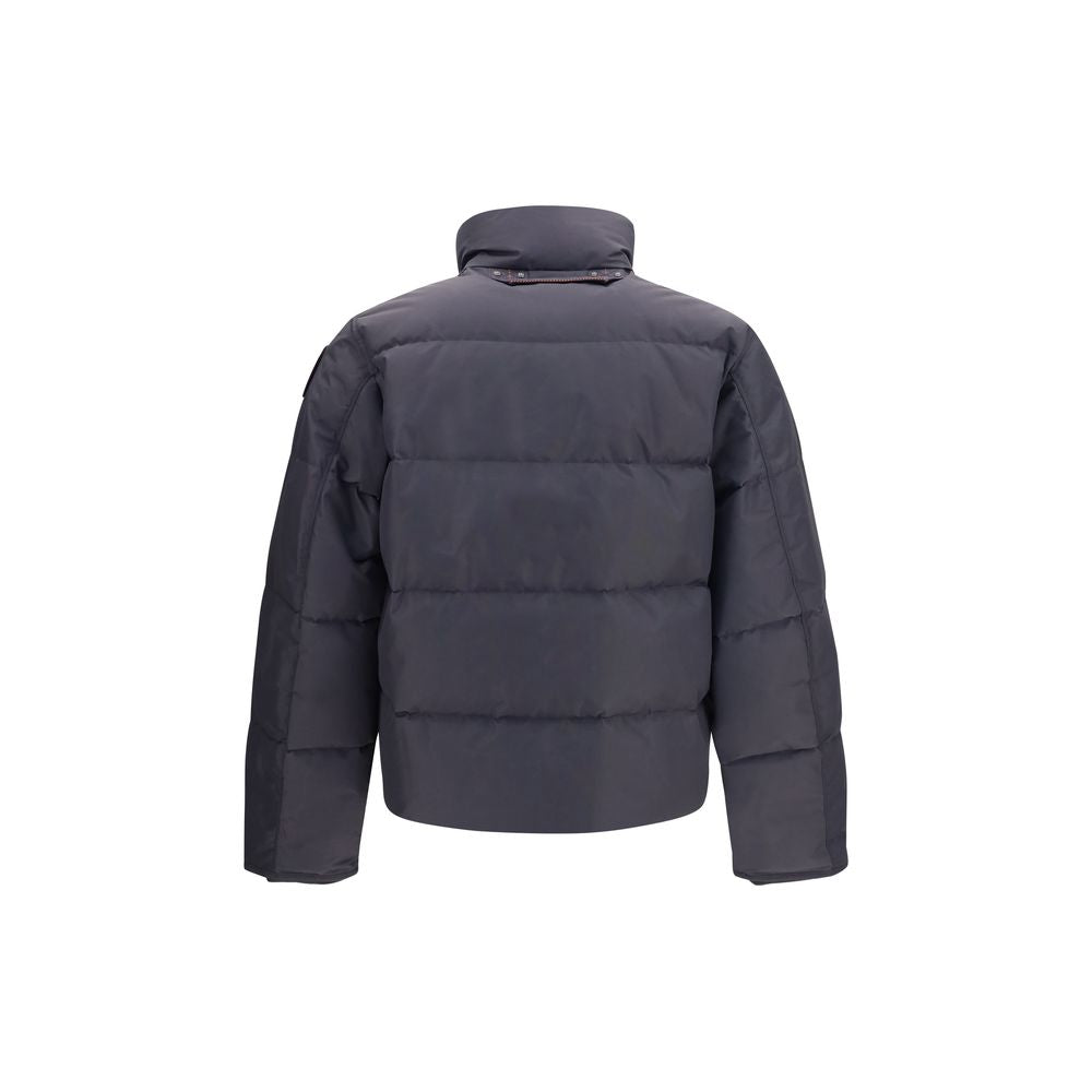Parajumpers Graue Polyamid-Jacke in voller Länge