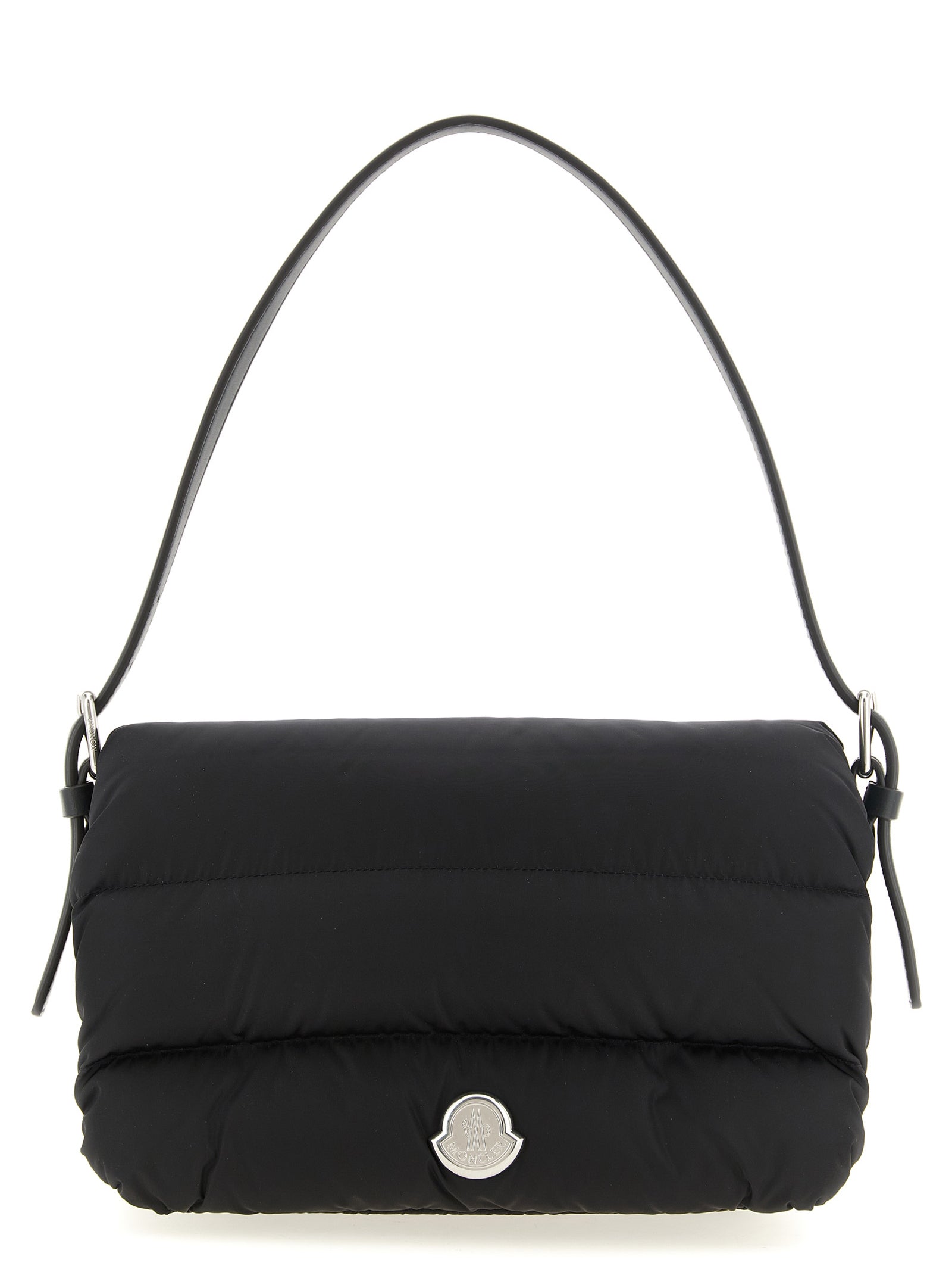 Moncler Schwarze Schultertasche aus Polyamid