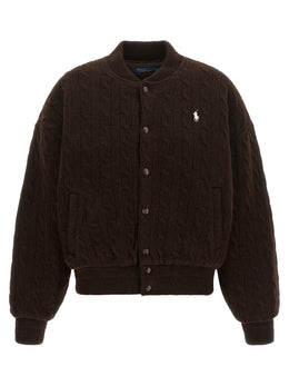 Polo Ralph Lauren Brauner Woll-Bomber