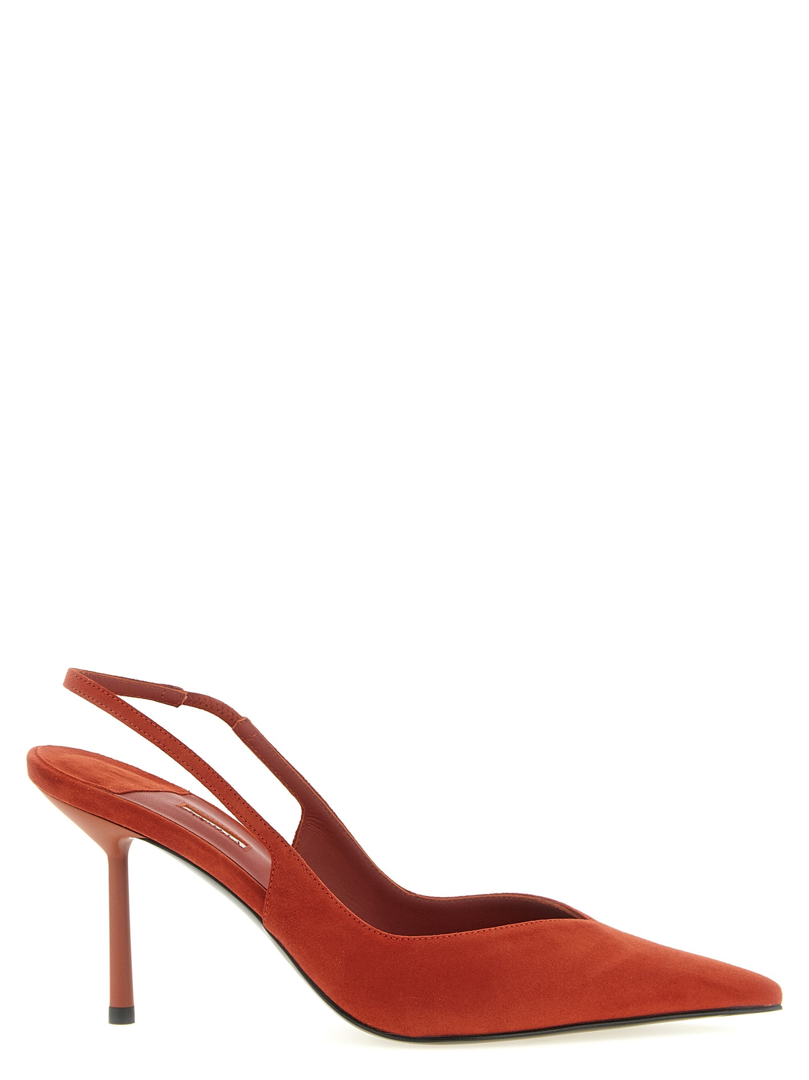 LE SILLA Blaue Pumps aus Lammleder mit hohem Absatz