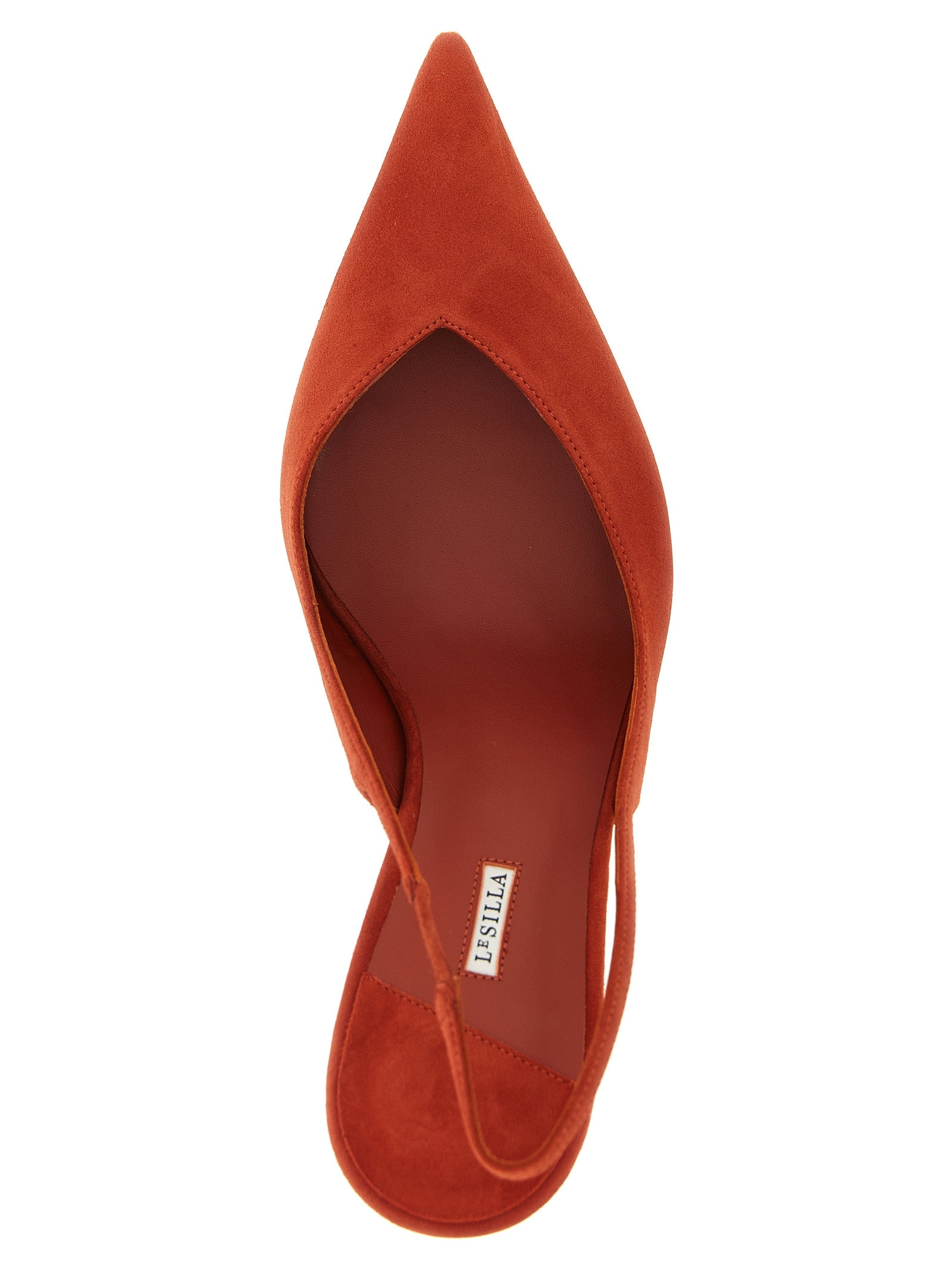 LE SILLA Blaue Pumps aus Lammleder mit hohem Absatz