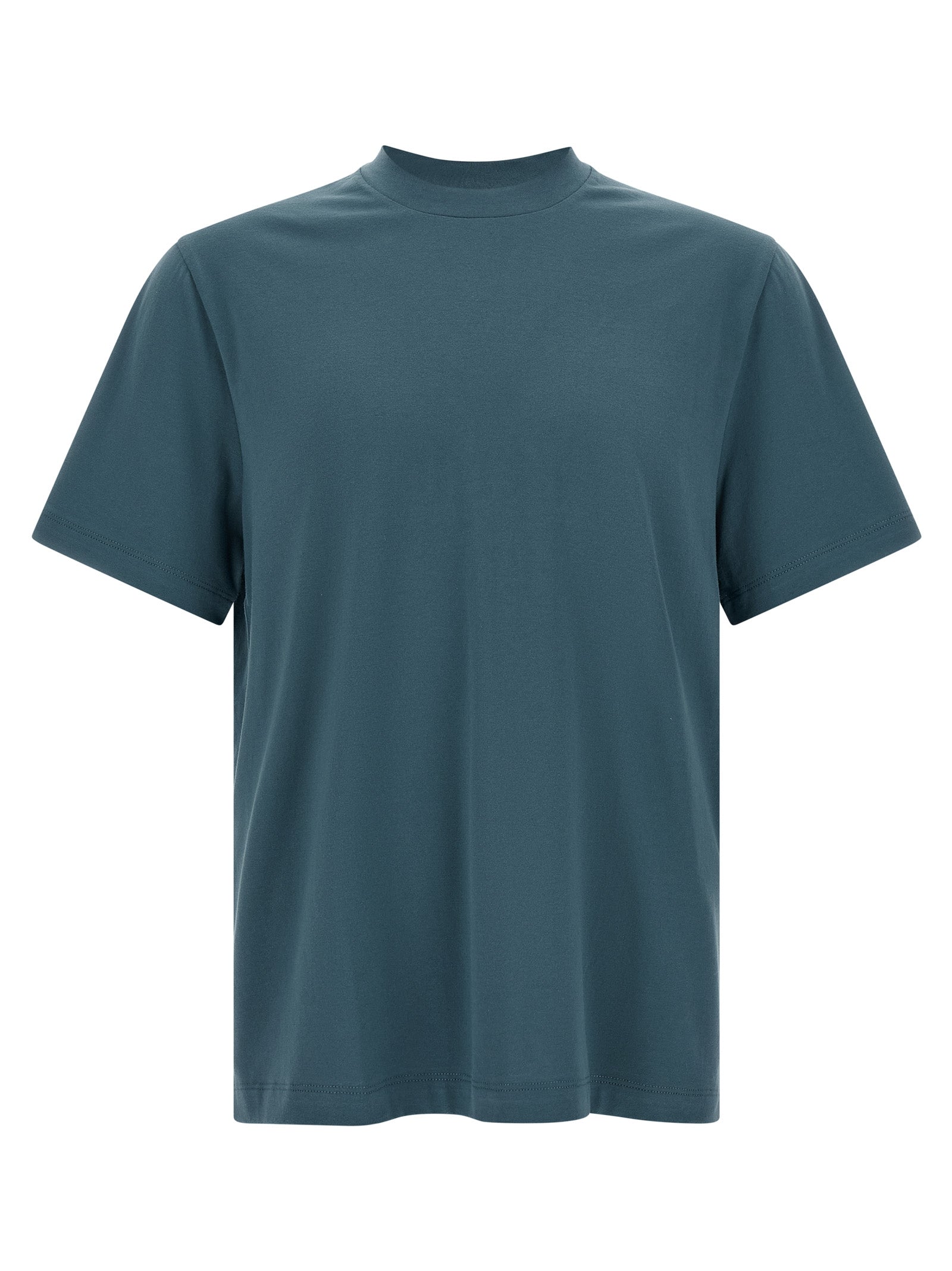 Brioni Blaues Baumwoll-T-Shirt