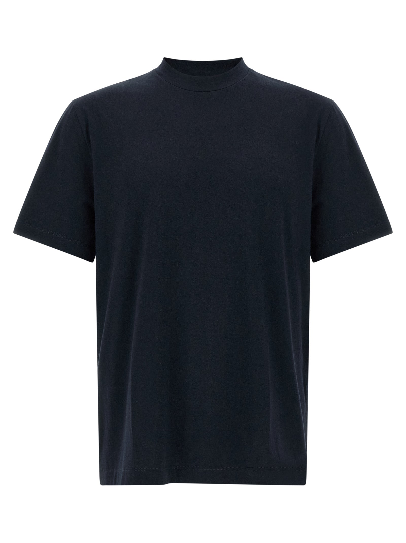 Brioni Blaues Baumwoll-T-Shirt
