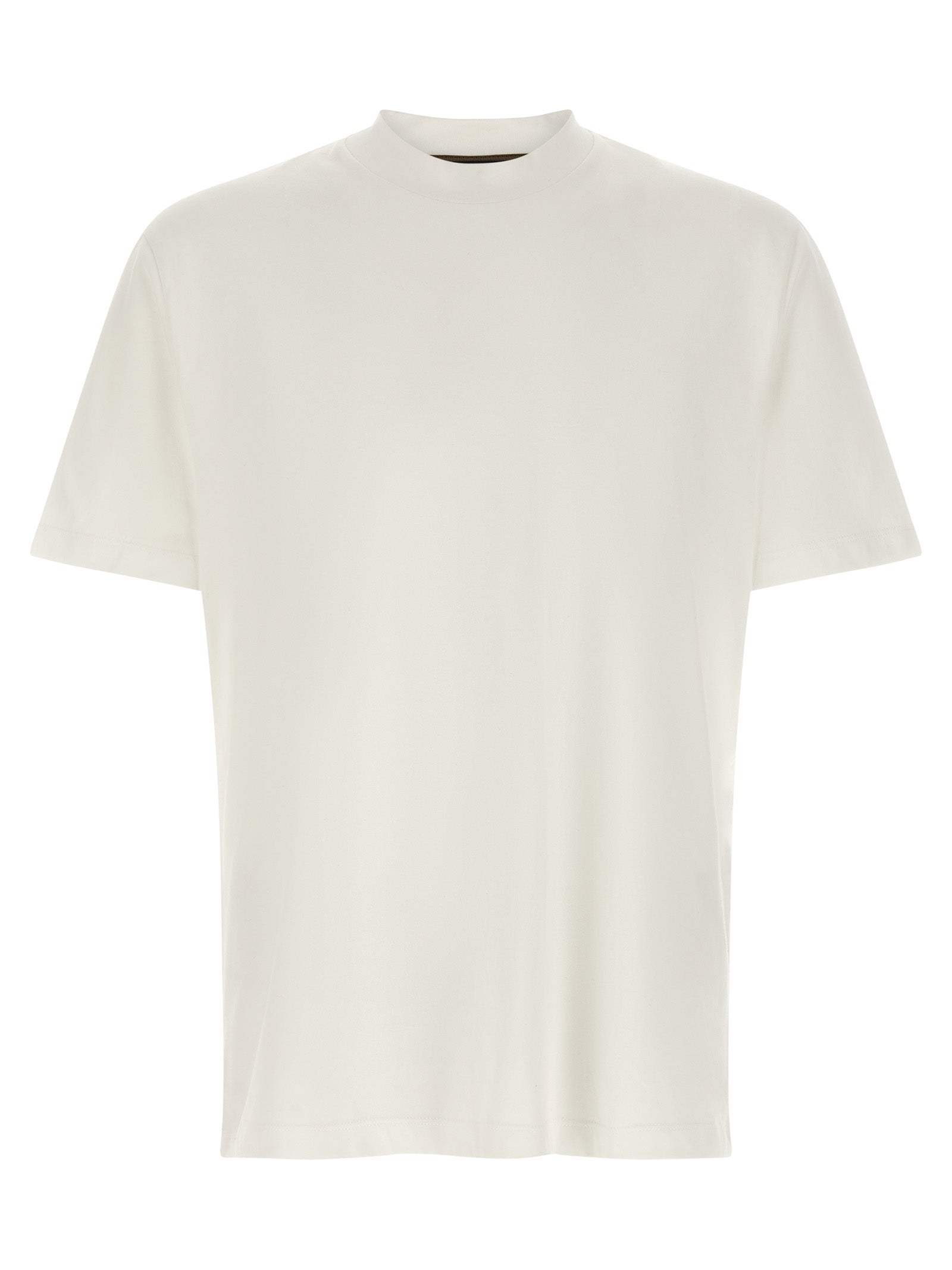 Brioni Weißes Baumwoll-T-Shirt
