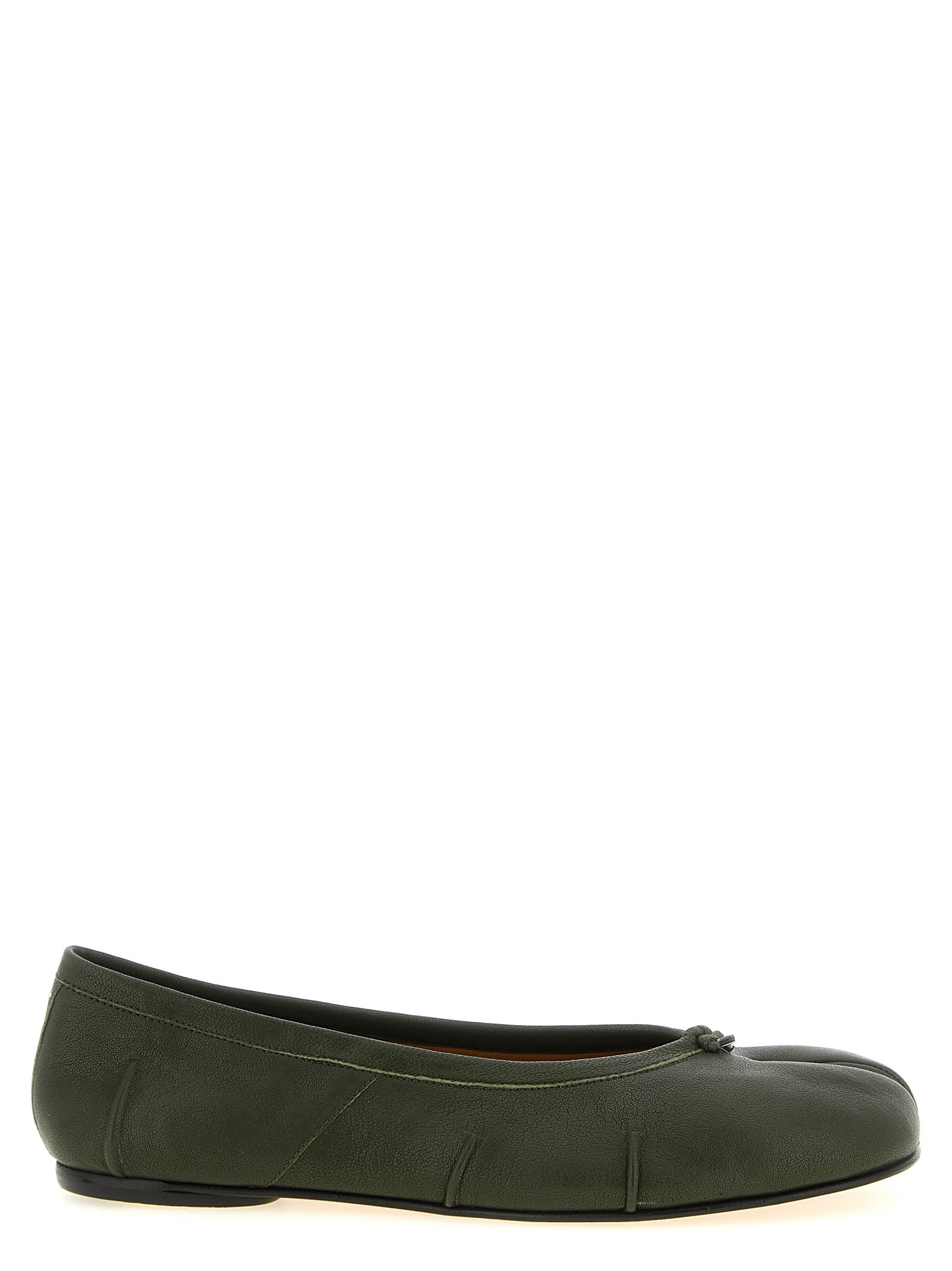 Maison Margiela Zweifarbige Ballerinas aus Lammleder
