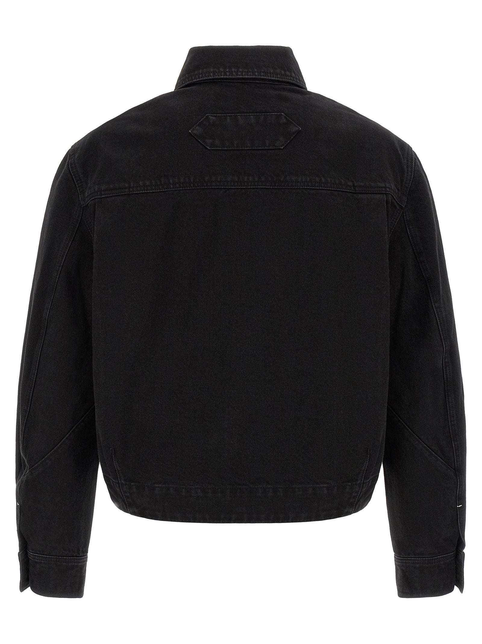 Jacquemus Schwarze Baumwoll-Denimjacke