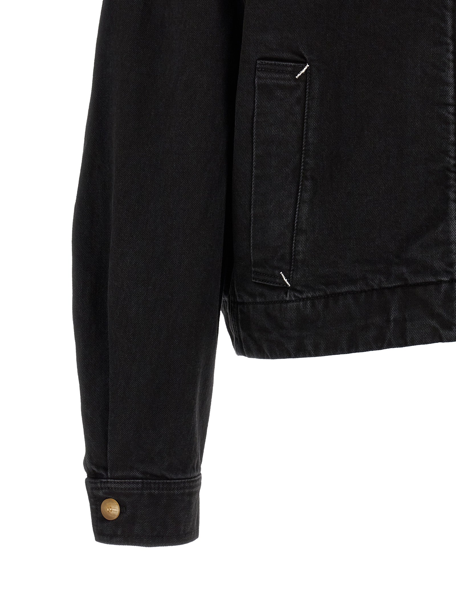 Jacquemus Schwarze Baumwoll-Denimjacke