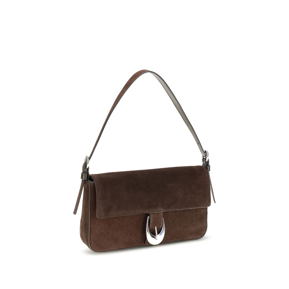 Staud Braune Kalbsleder Bos Taurus Schultertasche
