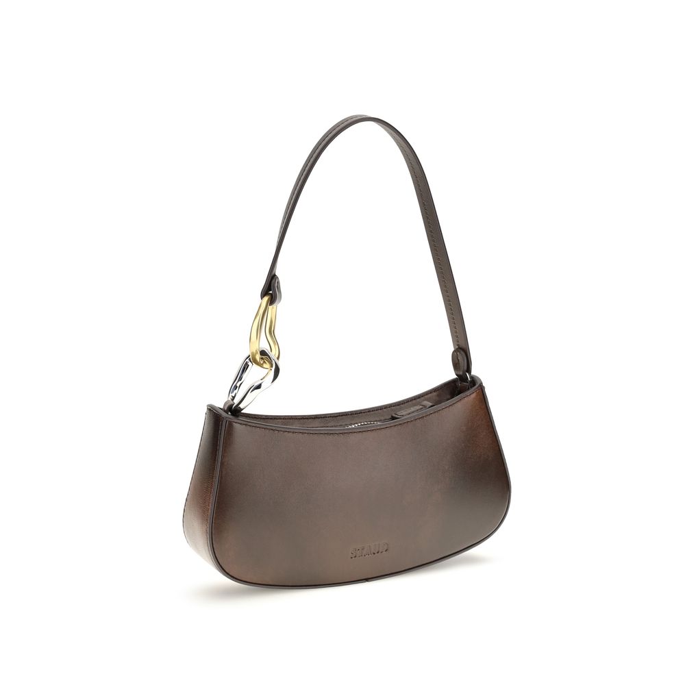 Staud Braune Kalbsleder Bos Taurus Schultertasche