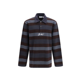 Off-White Mehrfarbiges Polohemd aus Baumwolle