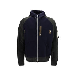 Sacai Mehrfarbiger Baumwollpullover