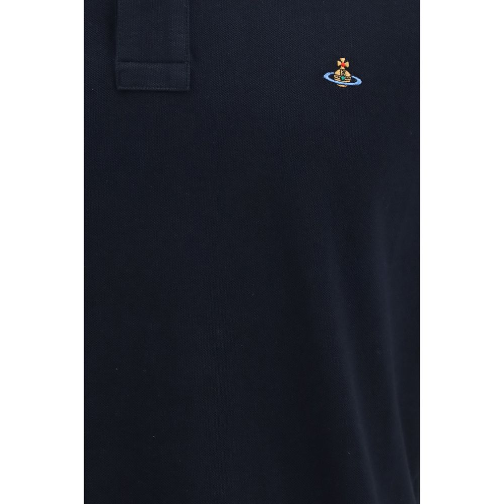 Vivienne Westwood Blaues Baumwoll-Polohemd