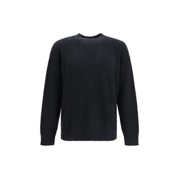 Laneus Schwarzer Kaschmir-Pullover