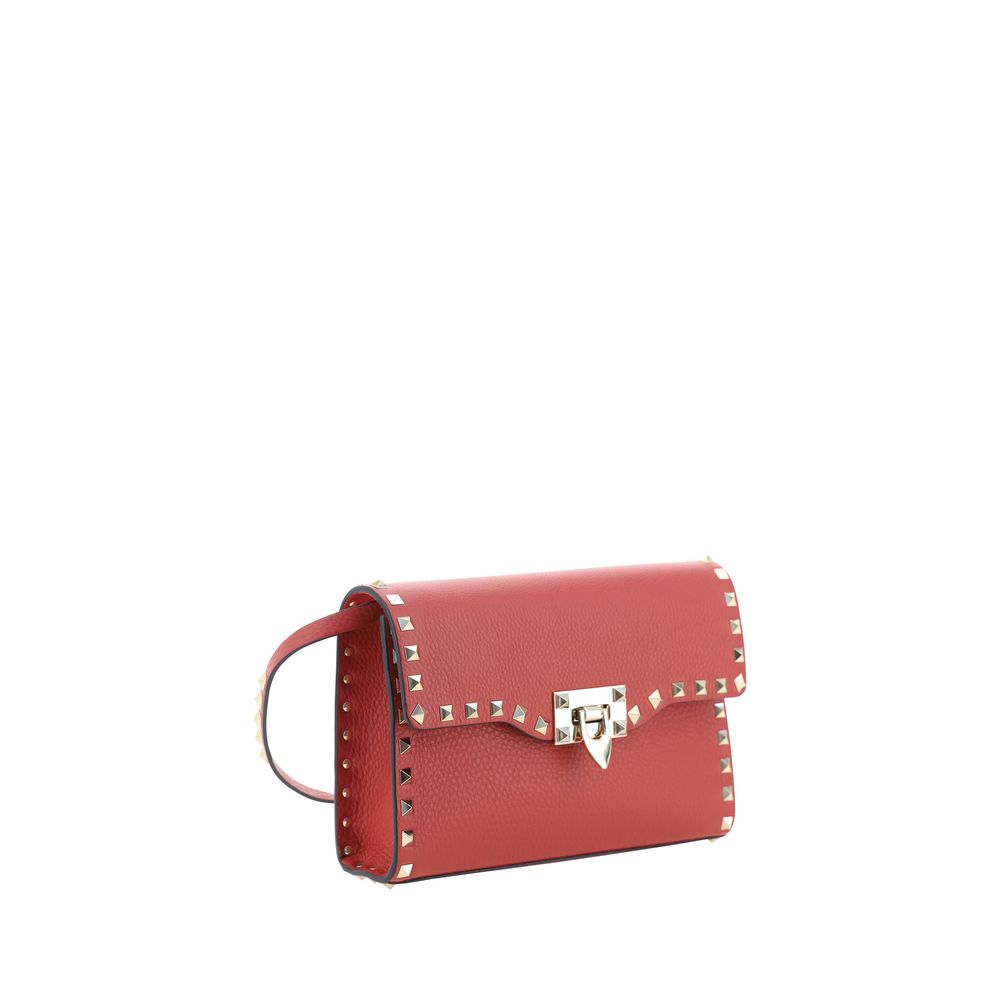 Valentino Garavani Multicolor Calf Leather Bos Taurus Schultertasche