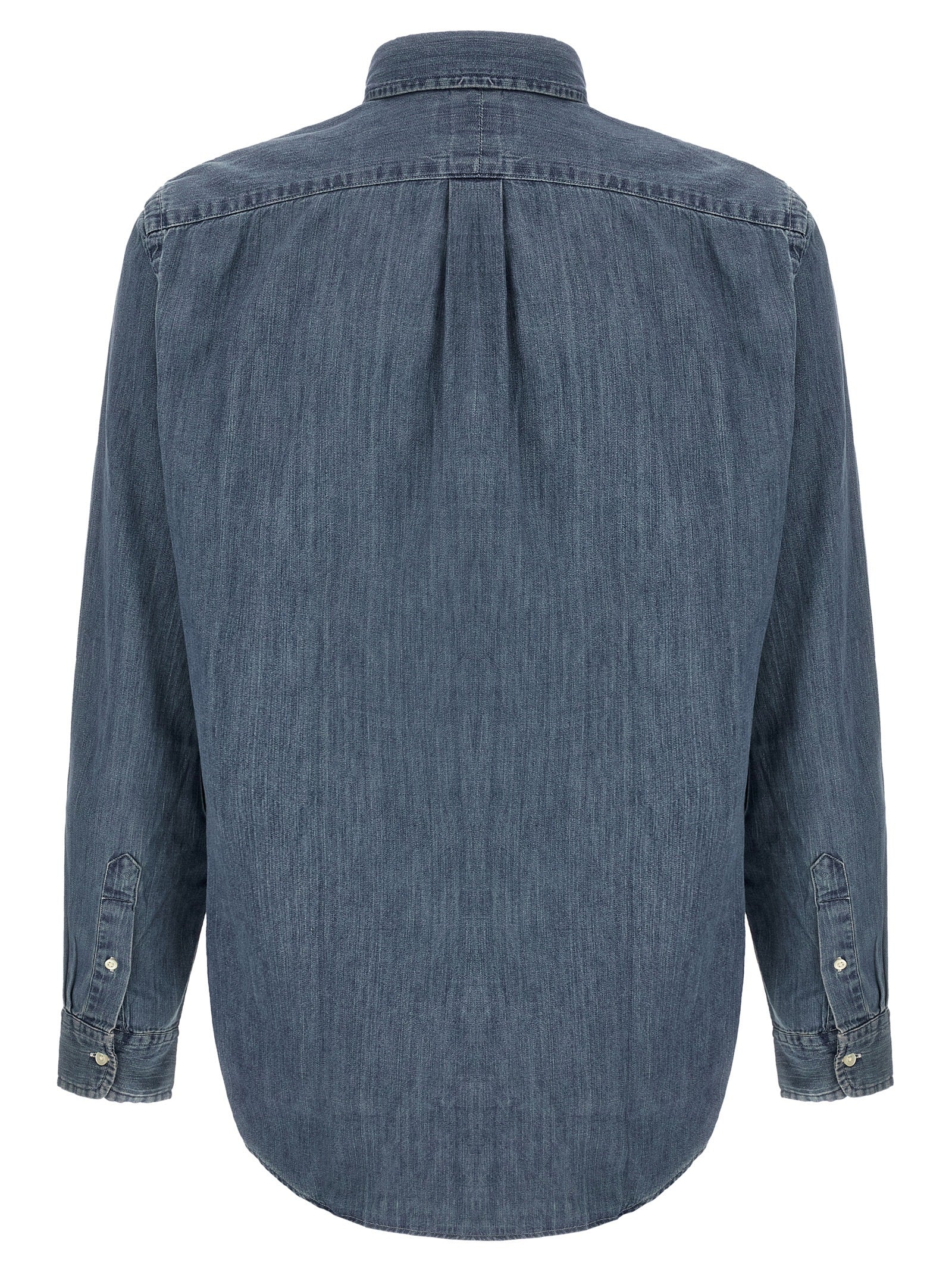 Polo Ralph Lauren Blaue Baumwollbluse