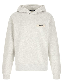 Jacquemus Grauer Baumwollpullover