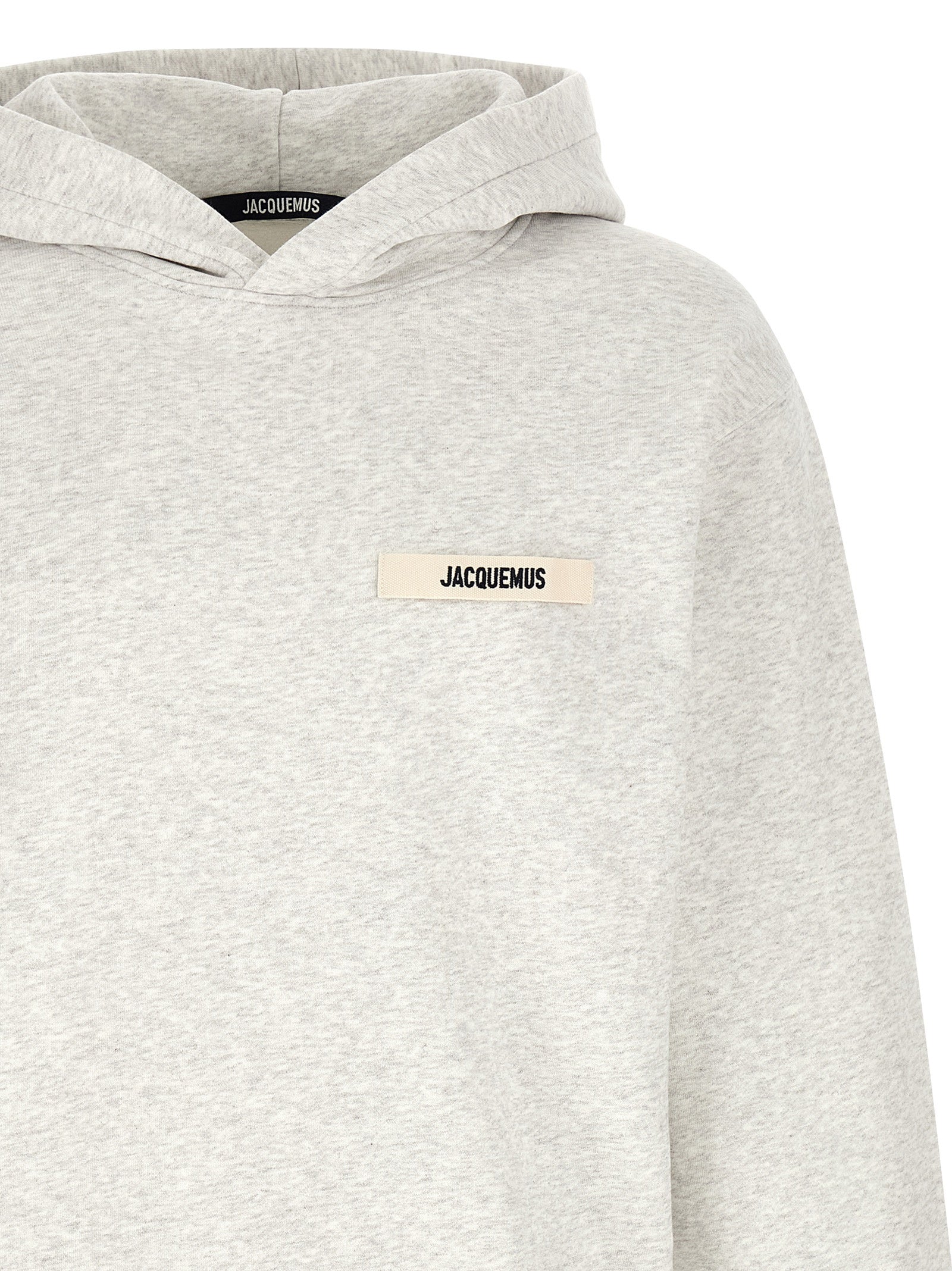 Jacquemus Grauer Baumwollpullover