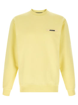 Jacquemus Zweifarbiger Baumwollpullover