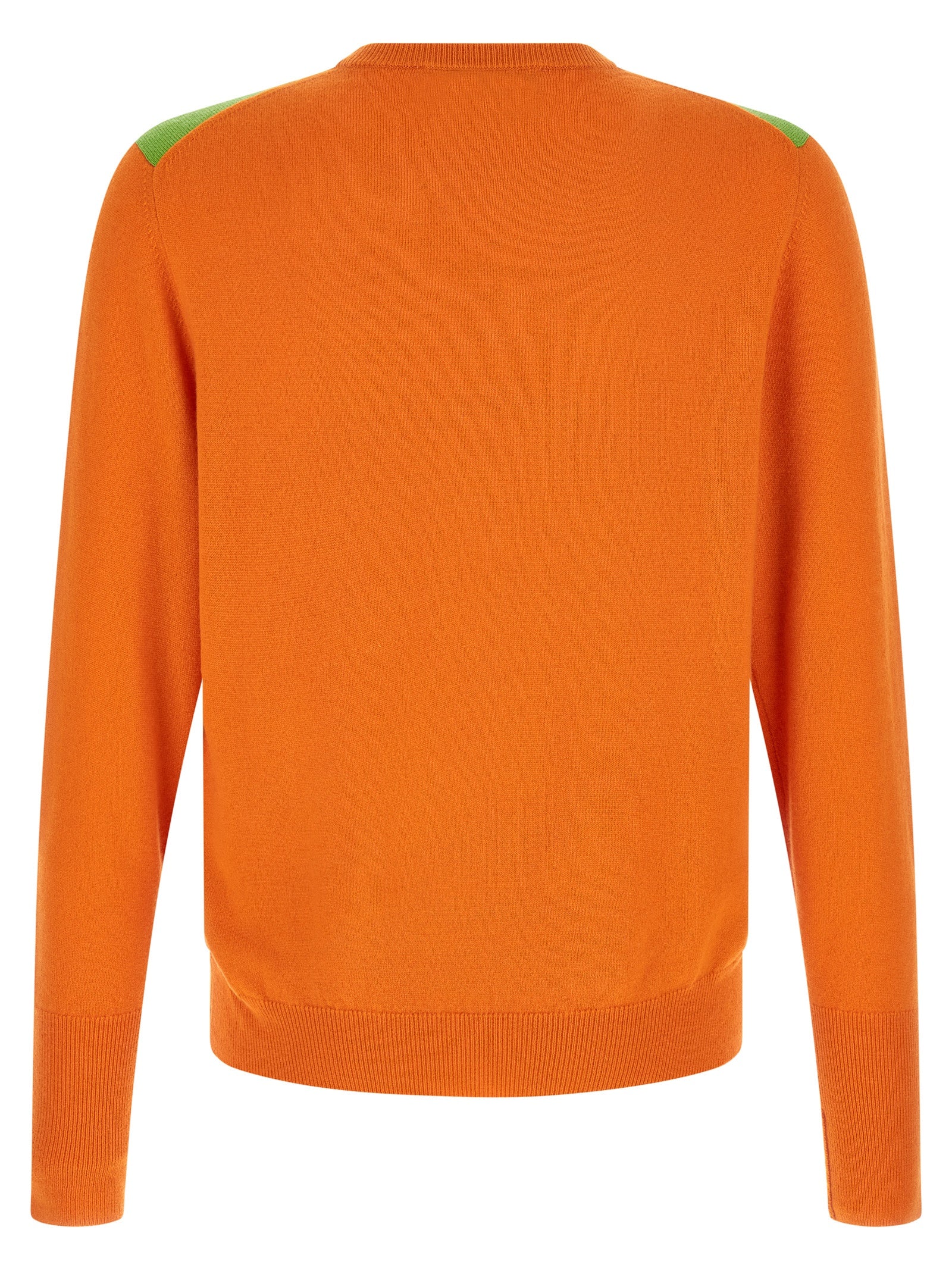 Ballantyne Orange Kaschmir Cardigan