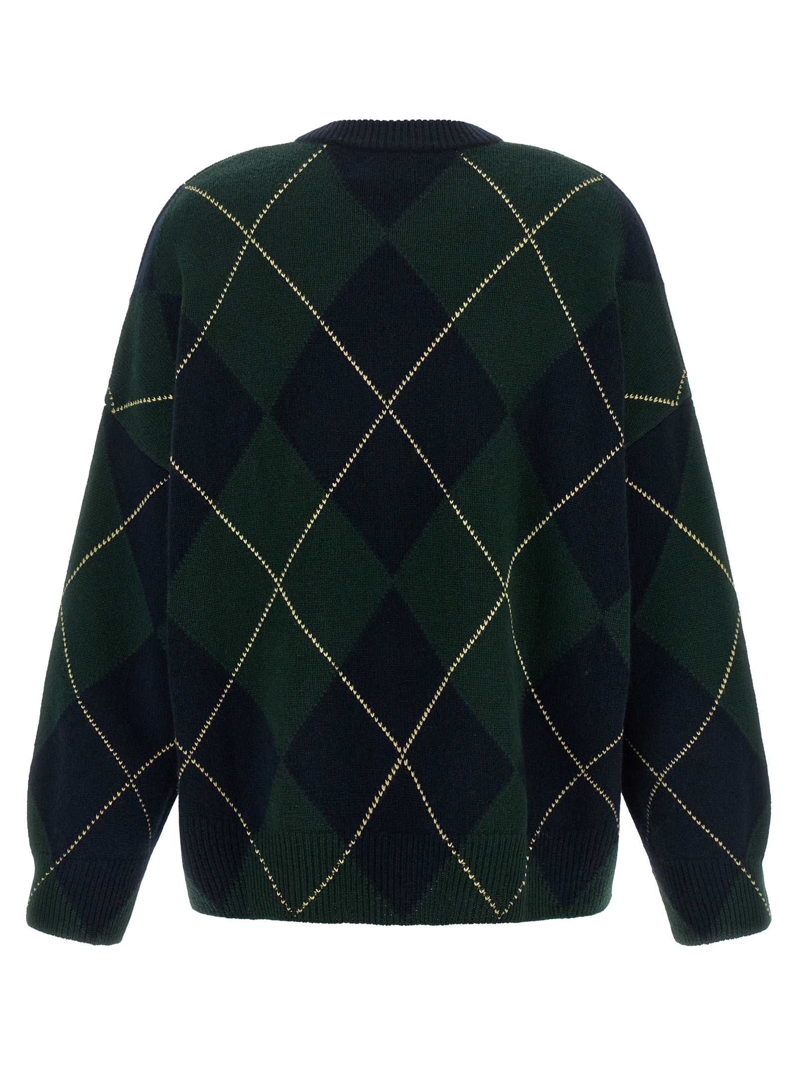 BE YOU Mehrfarbige Kaschmir-Strickjacke