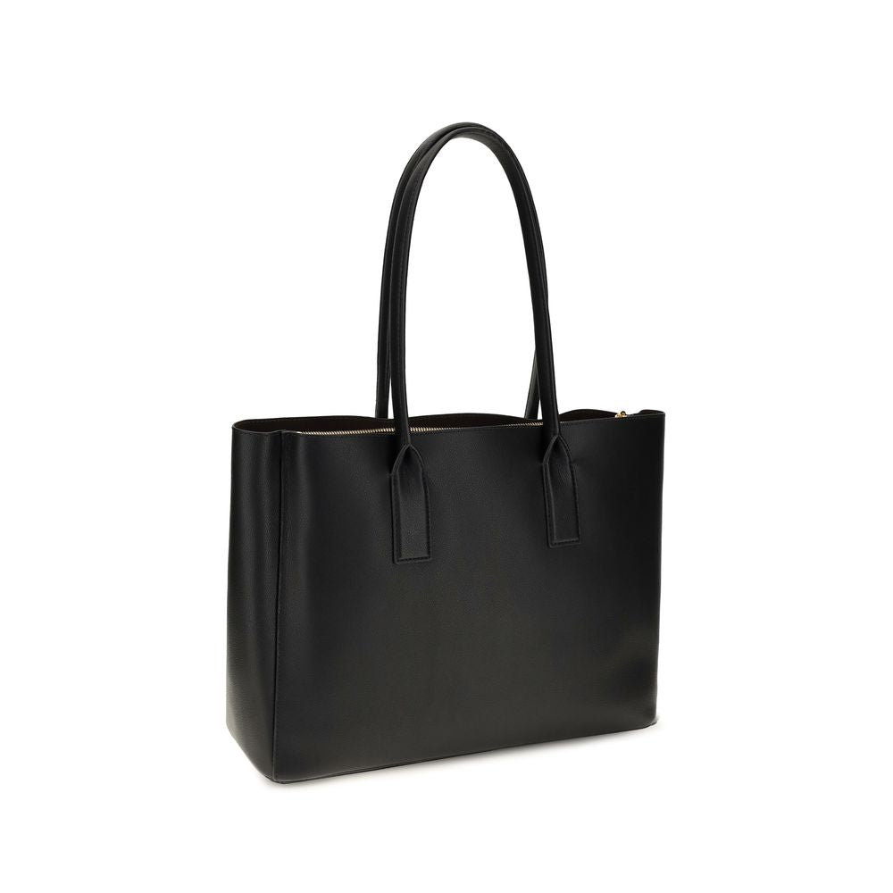 Marc Jacobs Schwarze Bos Taurus Kalbsleder Schultertasche