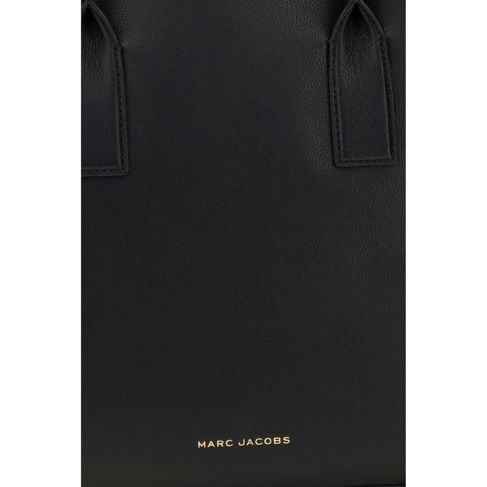 Marc Jacobs Schwarze Bos Taurus Kalbsleder Schultertasche