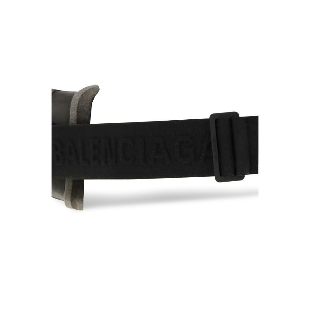Balenciaga Schwarze Sonnenbrille aus Polyamid