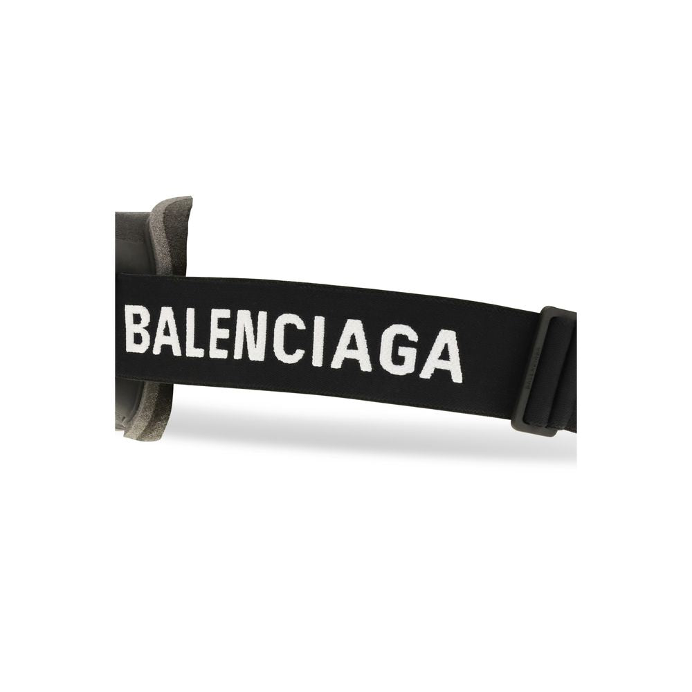 Balenciaga Sonnenbrille aus silbernem Polyamid