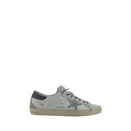 Golden Goose Weiße Low-Top-Sneaker aus Ziegenleder