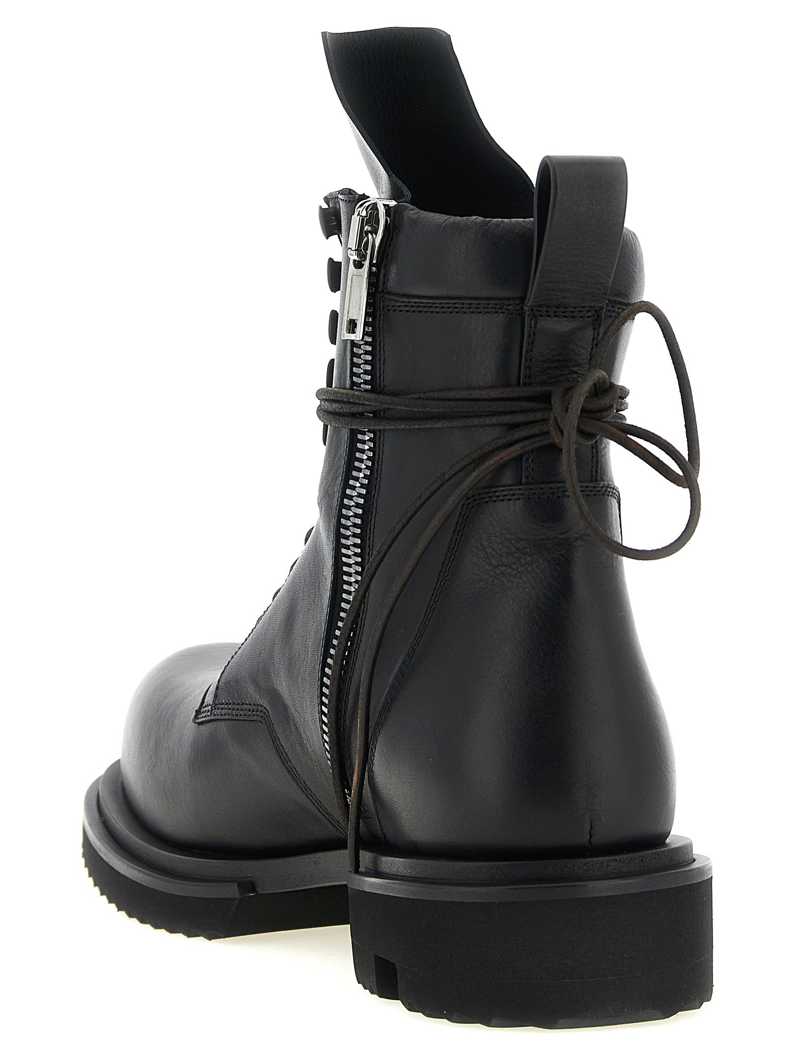 Rick Owens Schwarze Chelsea Boots aus Kalbsleder