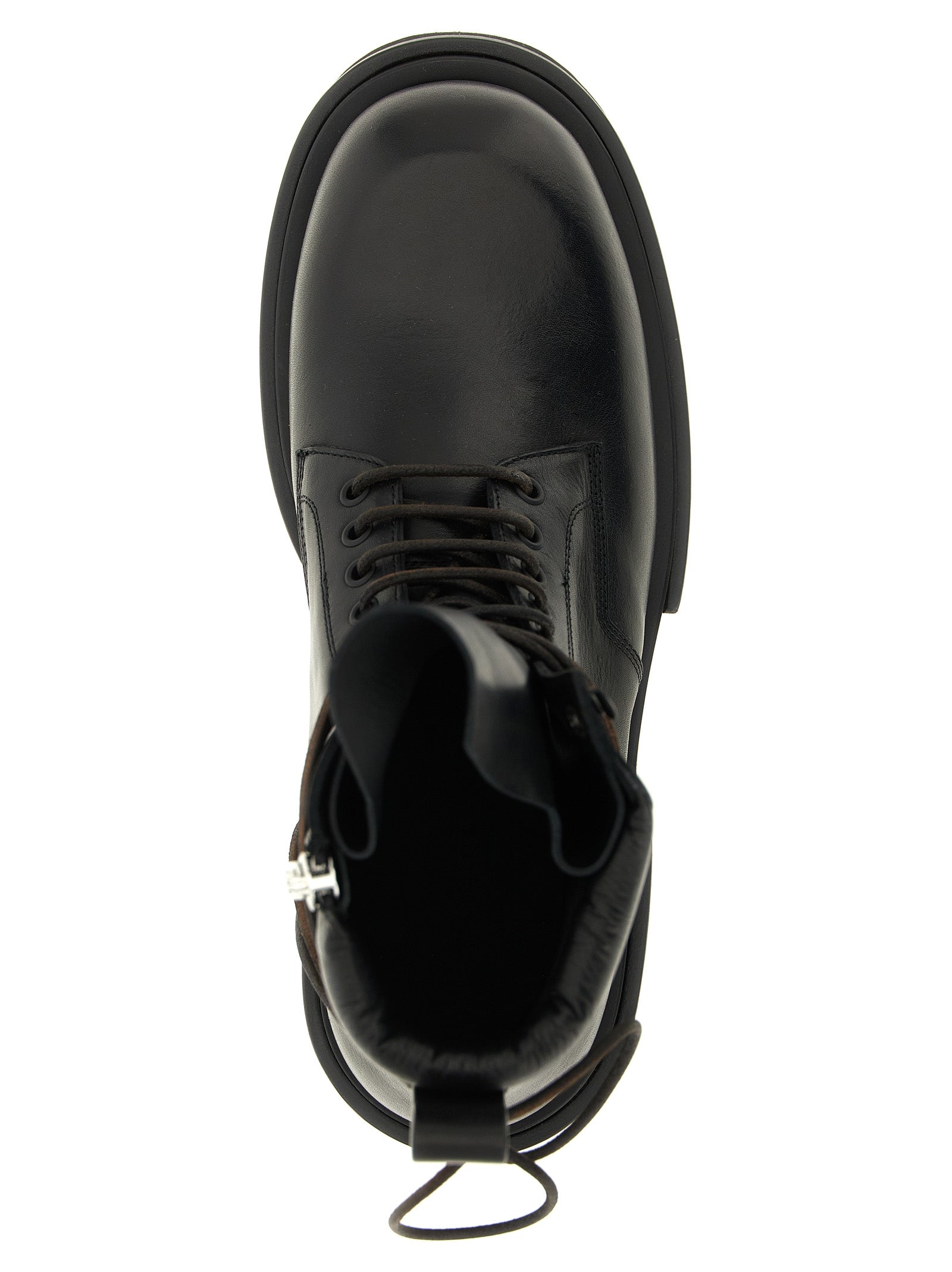 Rick Owens Schwarze Chelsea Boots aus Kalbsleder