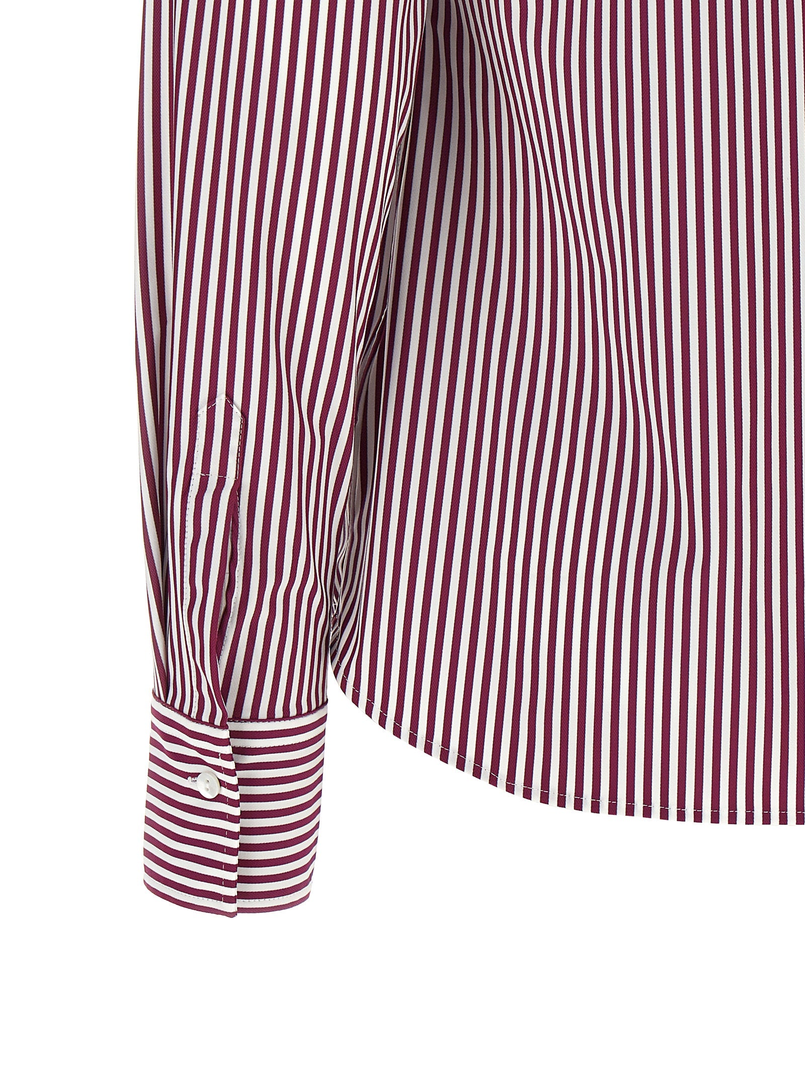 XACUS Bordeaux Polyamid-Bluse