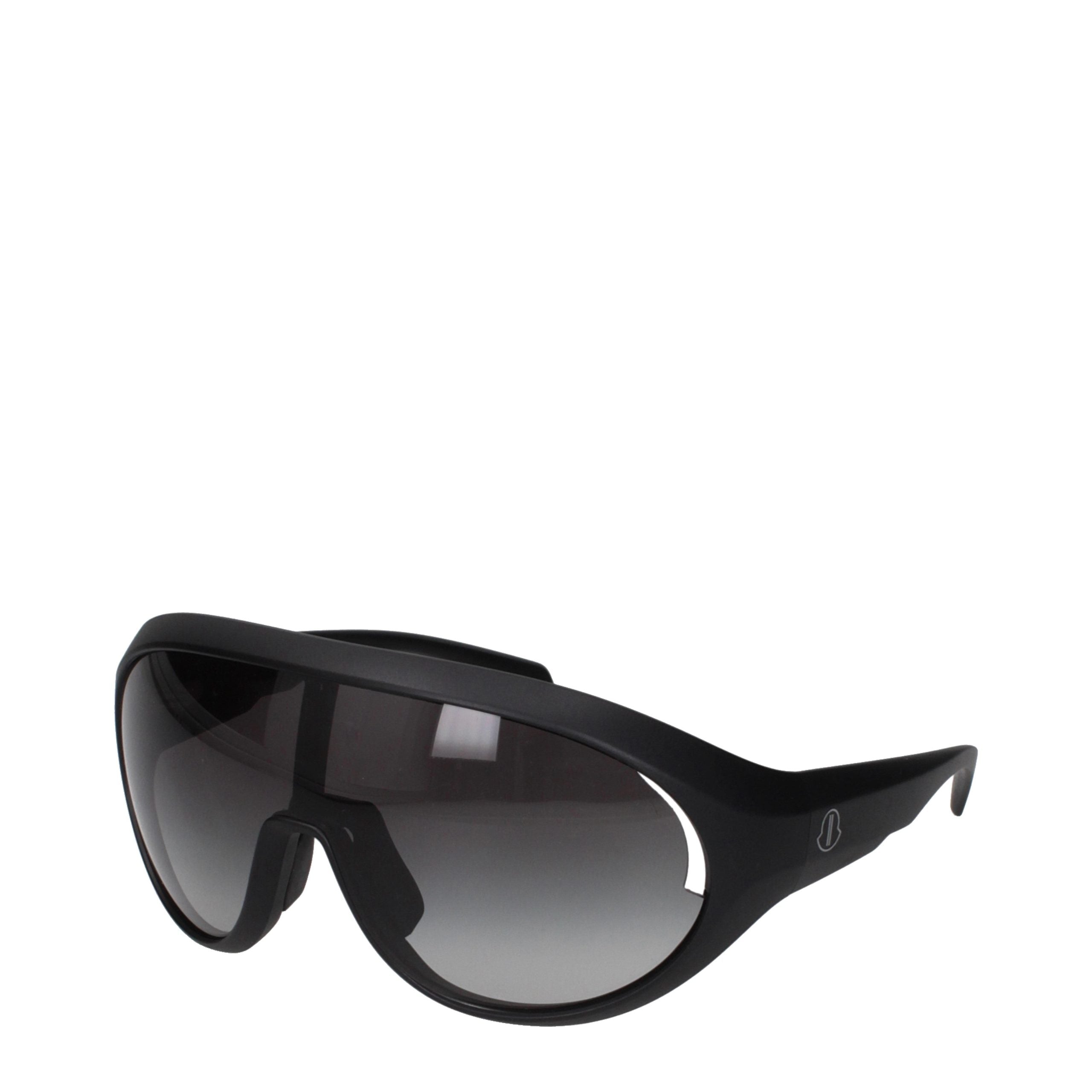 Moncler Sonnenbrille aus schwarzem Nylon