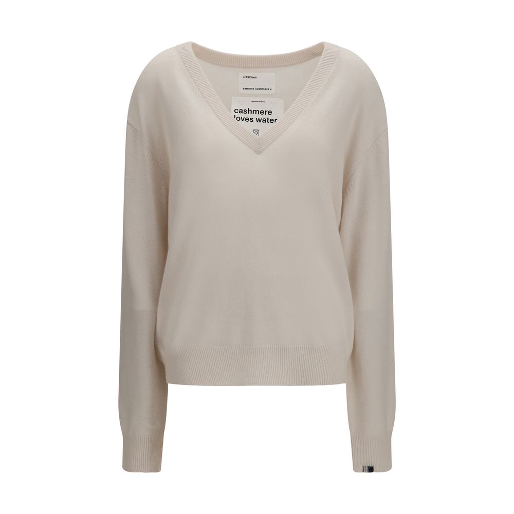 Extreme Cashmere Beiger Kaschmirpullover