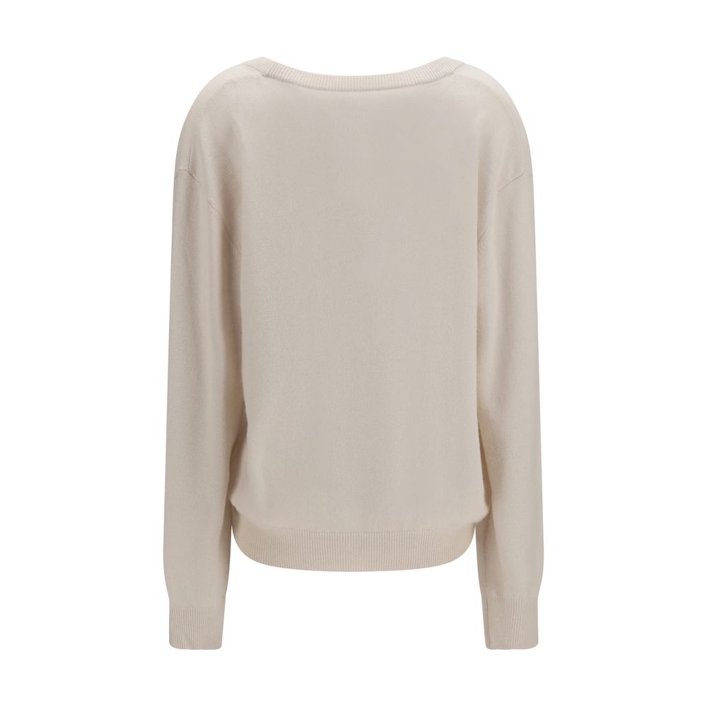 Extreme Cashmere Beiger Kaschmirpullover