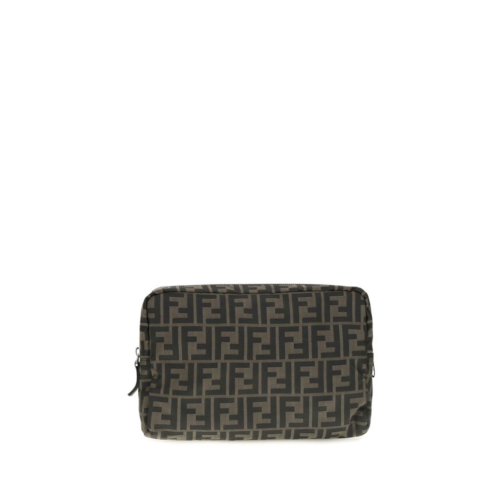 Fendi Brauner Polyester Kragen