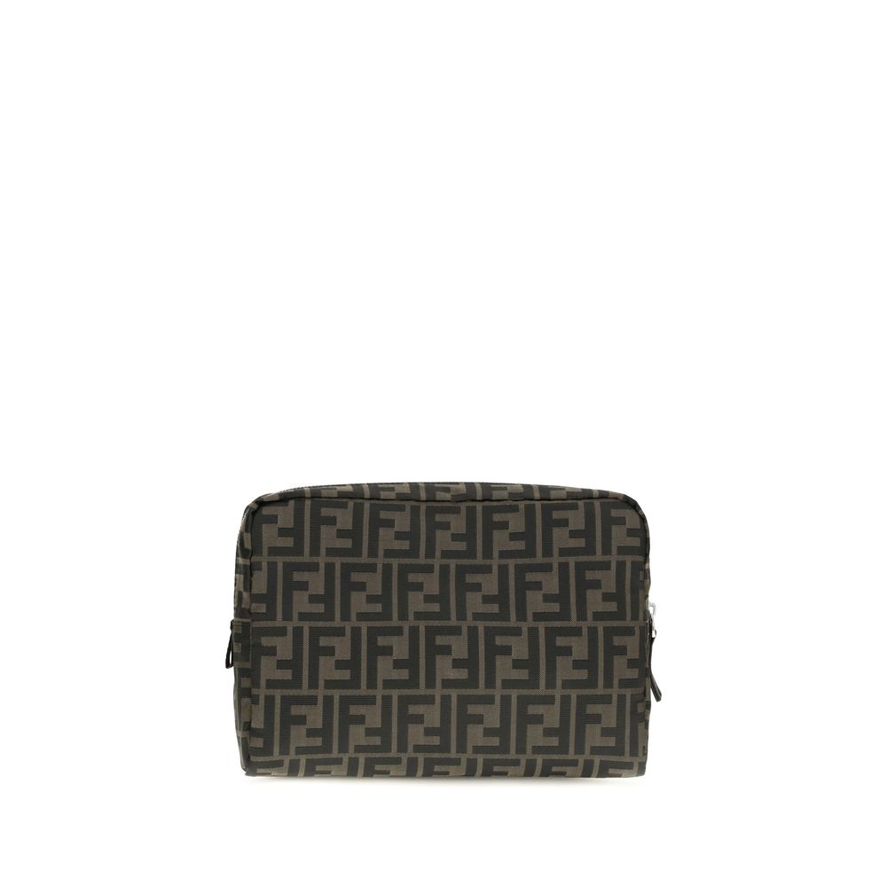 Fendi Brauner Polyester Kragen