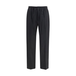 Valentino Garavani Schwarze Baumwoll-Chino-Hose