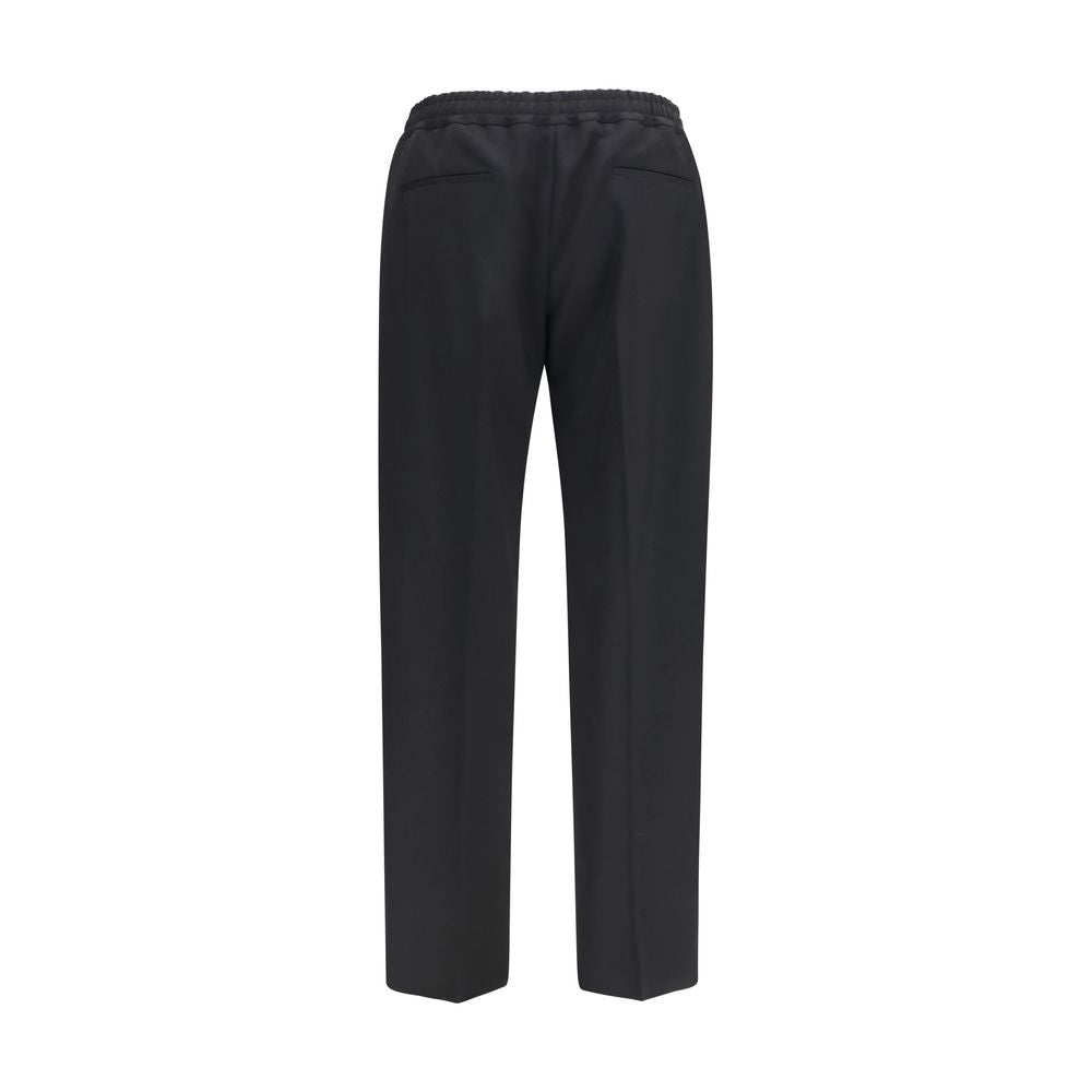 Valentino Garavani Schwarze Baumwoll-Chino-Hose