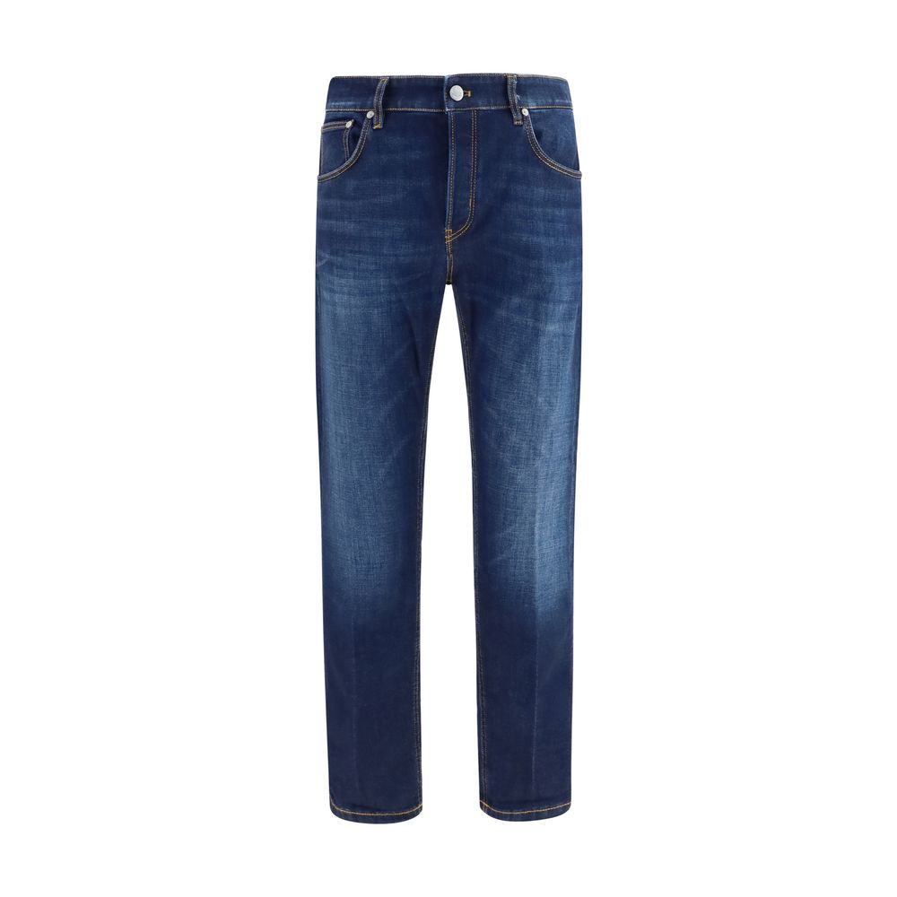 PT Torino Blaue Jeans aus Baumwolle im geraden Schnitt