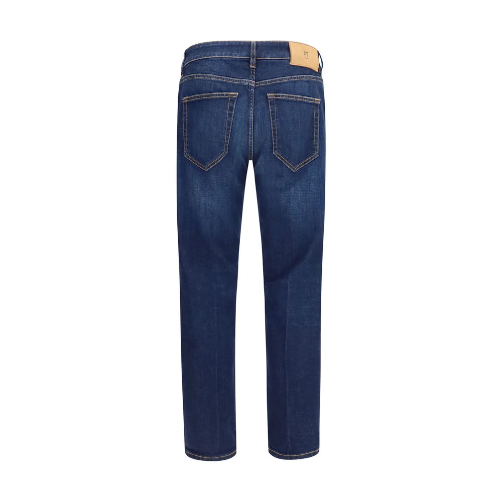 PT Torino Blaue Jeans aus Baumwolle im geraden Schnitt