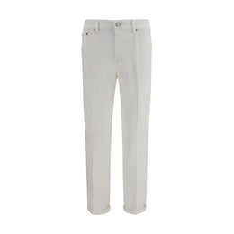 PT Torino Weiße Slim Fit Jeans aus Baumwolle