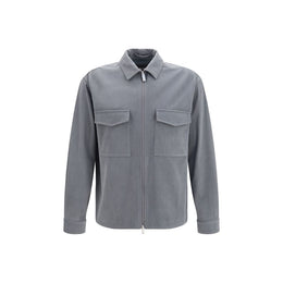 LAMINAR Graue Polyesterjacke