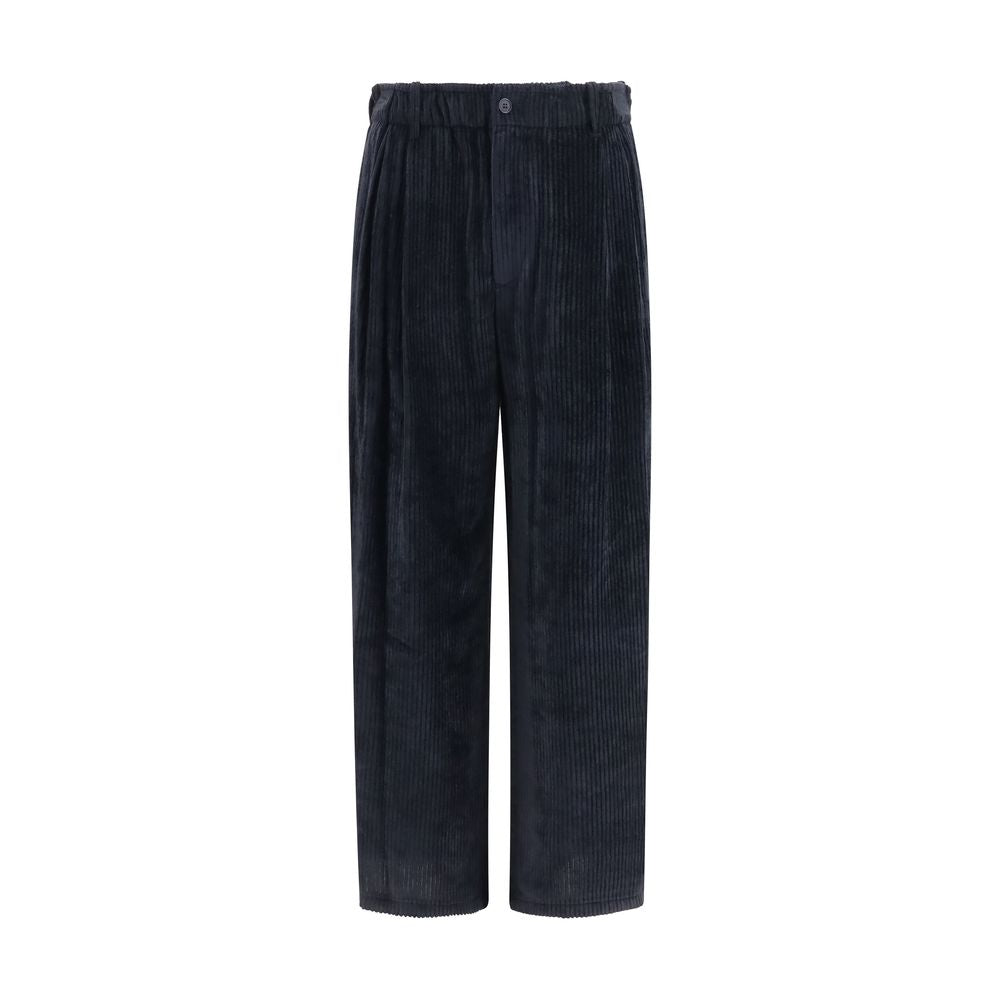 Giorgio Armani Schwarze Freizeithose aus Viskose