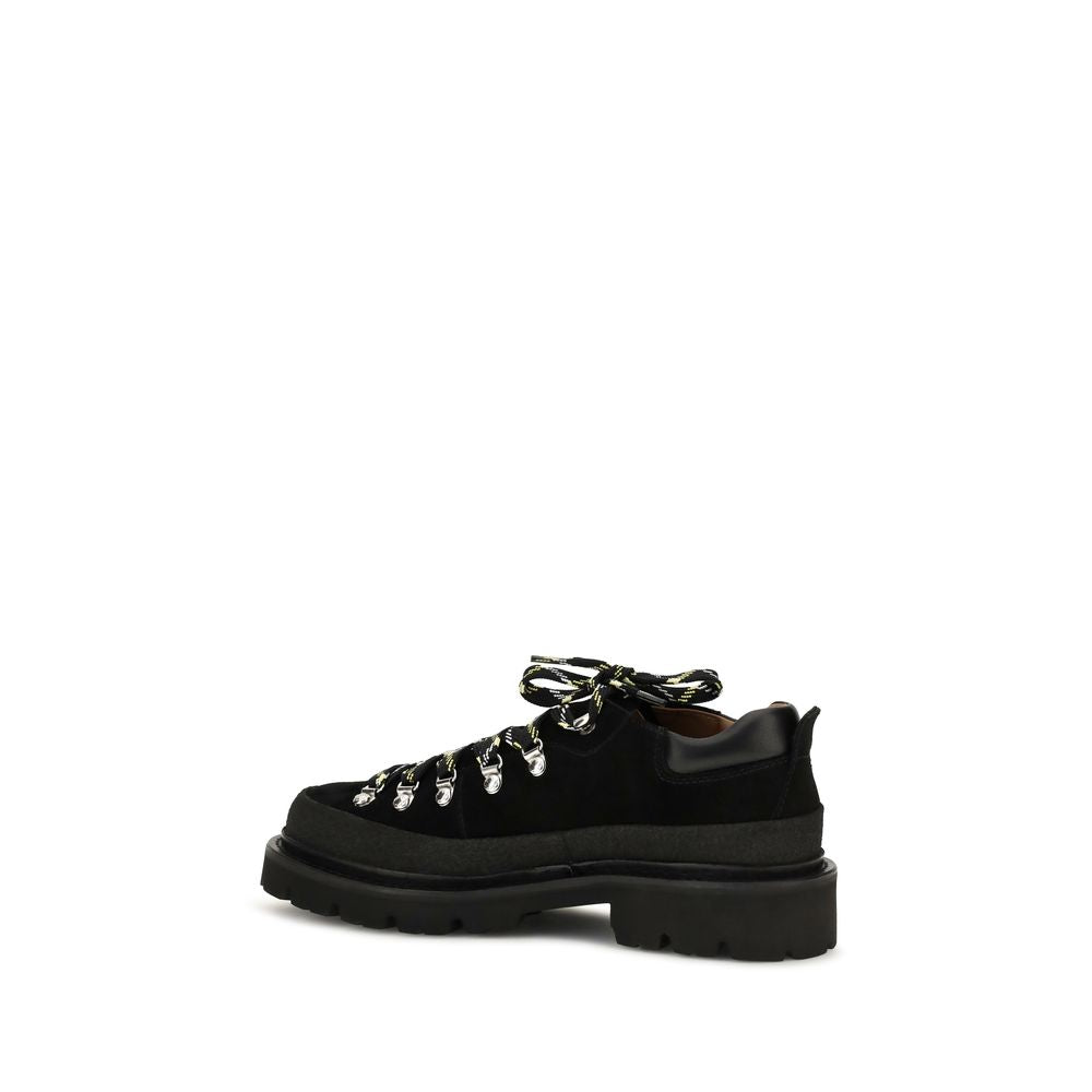 Dsquared² Schwarze Bos Taurus Kalbsleder Sneaker