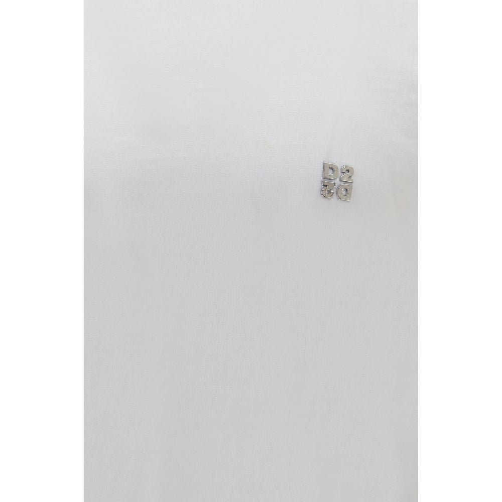 Dsquared² Weißes Baumwoll-T-Shirt