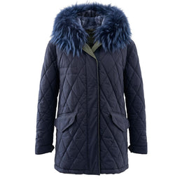 Mr&Mrs Italy Blaue Baumwolljacke für Damen